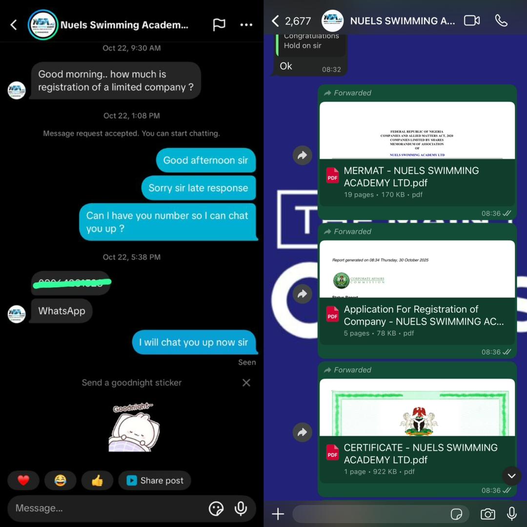 Sample LTD registration proof 4